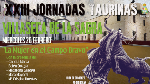 Miércoles 28 XXIII Jornadas Taurinas 2024