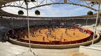 éxito su tradicional encierro infantil 