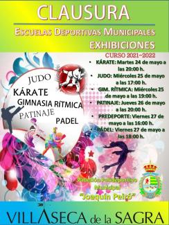 CLAUSURA ESCUELAS DEPORTIVAS MUNICIPALES