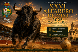 Presentación Carteles XXVI Alfarero de Oro 2026
