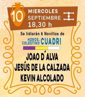 8ª Novillada XXV Alfarero de Oro 2025