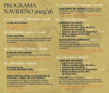 Programación Navideña 1