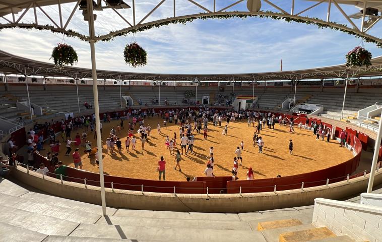 éxito su tradicional encierro infantil 