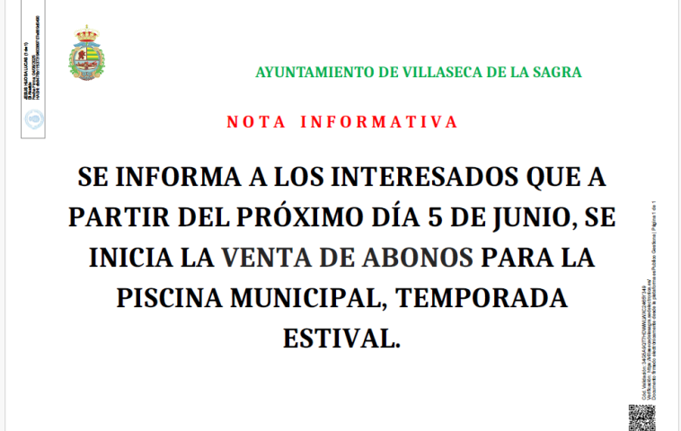 AperturaPiscinaMunicipalVillaseca2025