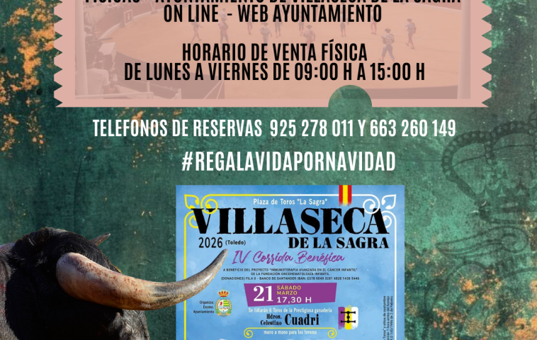 Venta de entradas IV Corrida Benéfica