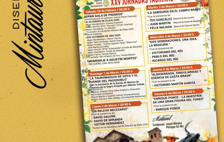 XXV JORNADAS TAURINAS 2026